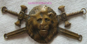 IN22512 - Monitorhilfe Leibes- und Sportunterricht, Metall gebräunt geprägt - Bild 1 von 2