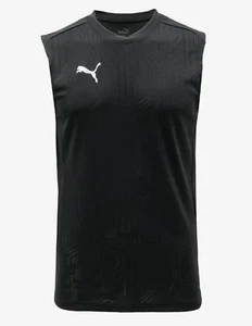Puma Herren Team Finale T-Shirt Run Athletic schwarz Tee ärmellos Shirts 65855903 - Bild 1 von 3