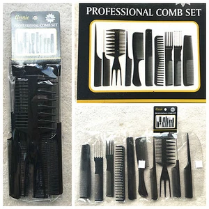10pcs PROFESSIONAL COMB SET - Made by the brand ANNIE - Picture 1 of 6