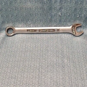 Vintage Craftsman Tools VA 42919 15 mm Kombination Schraubenschlüssel 12 Punkt USA - Bild 1 von 8
