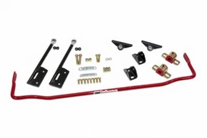 UMI 1970-1981 GM F-Body Adjustable Rear Sway Bar, Rod Ends Mounts RED 2635-R - Picture 1 of 8