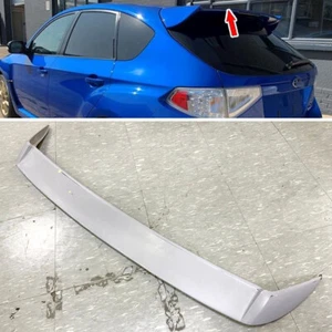 Painted Black Fit For Subaru Impreza GR 5DR Add-on Exterior Rear Trunk Spoiler - Picture 1 of 8