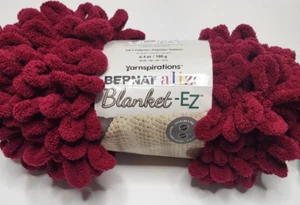 Bernat Alize Decke EZ Garn 6,4 Unzen Burgund 37017 Knäuel Garnspirationen 1 Stück - Bild 1 von 3