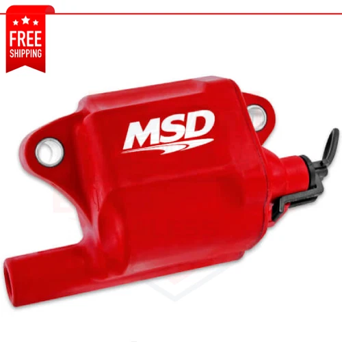 Bobina de encendido roja MSD 8287 Pro Power Series Foto 1 de 2