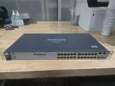 Interruptor HP J9085A Procurve 2610-24 capa 3 - plateado Foto 1 de 3