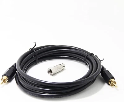 Cable de video RCA con conector de TV RF para Atari 2600 Jr 7800 Colecovision Intelli Foto 1 de 4