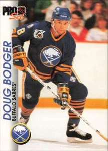 1992-93 Pro Set Doug Bodger Buffalo Sabres #17 - Picture 1 of 2