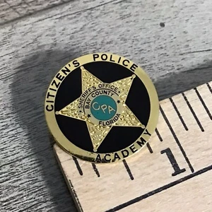 Citizens Police Academy Pin Sheriff's Office Bay County Florida - Picture 1 of 4