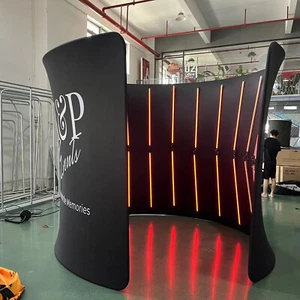 Sfondo LED personalizzabile per cabine fotografiche 360 - Ideale per matrimoni ed eventi - Foto 1 di 7