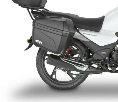 Honda CB125F 2023 Pannier Set GIVI PL1184 Rack + E22N Panniers CB 125 F panniers - Image 1 of 4