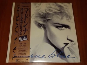 MADONNA TRUE BLUE EP VINYL *RARE* JAPANESE PRESS 1986 w/ OBI & INSERT Like New - Imagen 1 de 3