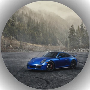 Tortenaufleger Geburtstag Party Tortenbild Fondant - Oblate Porsche P5 - Bild 1 von 1