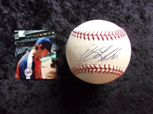 Andy LaRoche Los Angeles Dodgers Signed Rawlings OMLB Bud Selig Baseball - Picture 1 of 2