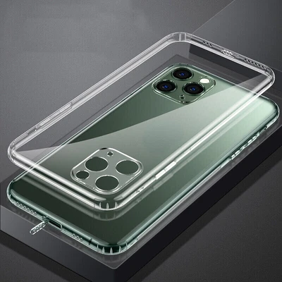 Funda protectora de lujo a prueba de golpes de silicona transparente suave nueva para teléfono Foto 1 de 4