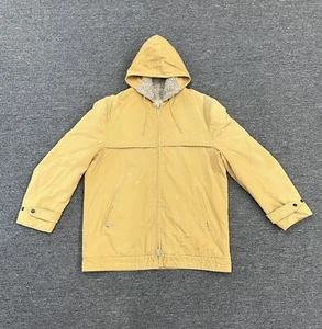 Vintage Martin of California ~ Full Zip braune gefütterte Kapuzenjacke ~ Gr. 46 - Bild 1 von 14