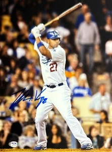 Matt Kemp Signed 11x14 Photo Los Angeles Dodgers PSA AJ71219 - Picture 1 of 2