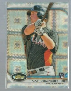 2012 Finest X-Fractors #64 Matt Dominguez RC (ref56221) - Picture 1 of 1