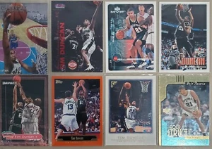 1999-00 Tim Duncan 8Card Lot/San Antonio Spurs (1999-00 Finals MVP)(HOF 2020) - Picture 1 of 5
