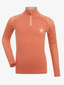 LeMieux Mini Capa Base Infantil Albaricoque | Protección UV, Costuras Suaves Sport Ridi - Imagen 1 de 5