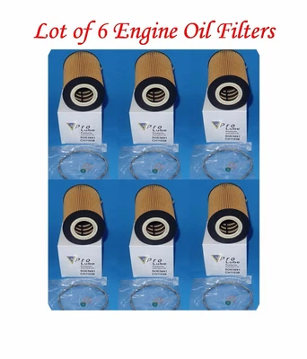 Lot 6 Oil filter Made In Korea Fits:BMW M5 M6 911 PORSCHE CAYENNE MACAN PANAMERA - Image 1 of 4