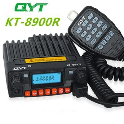 Mini transceptor de radio móvil de tres bandas QYT KT-8900R 136-174/240-260/400-480 MHz Foto 1 de 4