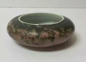 Antique Chinese Flambe Porcelain 4.5" Bowl, Unusual Coloration - Picture 1 of 11