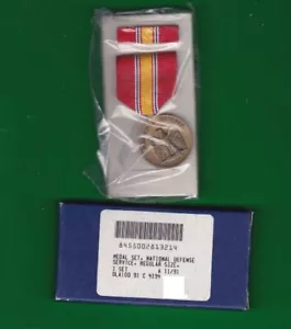 US NATIONAL DEFENSE SERVICE MEDAL BOXED 11/91 - Picture 1 of 1
