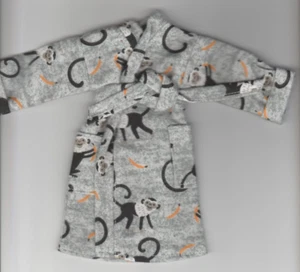 Vestido casero de muñeca con estampado de franela para monos se adapta a Ken/Barbie/ELF R6 - Imagen 1 de 1