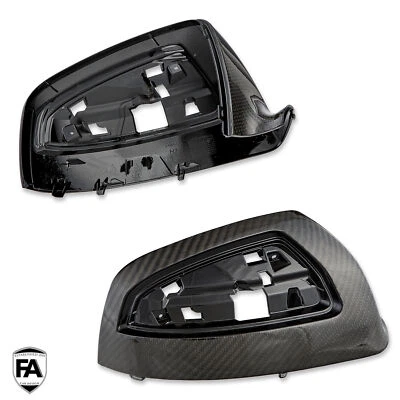 Specchietto retrovisore esterno Mercedes Benz carbonio Classe C W204 C63 AMG 07-11 - Immagine 1 di 2