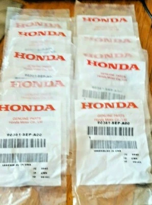  LOTE CANTIDAD 10 TUERCA BRIDA HONDA 10mm ACURA SEDÁN 2004-2008 90361-SEP-A00 Foto 1 de 3