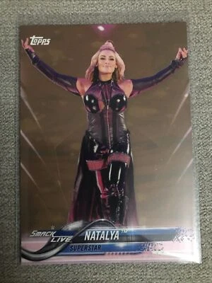 2018 Topps WWE Natalya Superstar Bronze Parallel SP #66 - Image 1 of 2
