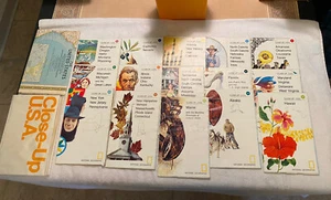 Vintage 1978 National Geographic Society Nahaufnahme USA Karten Set mit Aufbewahrungsbox - Bild 1 von 11