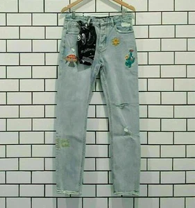 BILLIONAIRE BOYS CLUB BBC DUNGAREES JEANS INFINITY - Foto 1 di 4