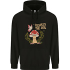 Respect The Soil Frog Climate Change Hippy Mens 80 Cotton Hoodie