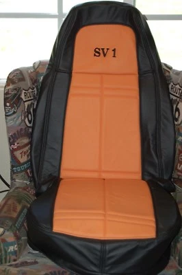 1974 THRU 1976 BRICKLIN SV1 ALL LEATHER CUSTOM SEAT COVERS - Image 1 of 4