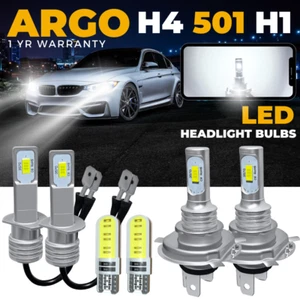 For Grande Punto Led White Xenon 6000k Headlight Fog Side Light Bulbs 2005-2010 - Picture 1 of 22