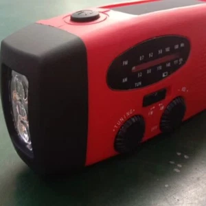 Notfunk Wetterradio Hochwertiger Kunststoff WB Radio Eingebaute Taschenlampe - Photo 1/25