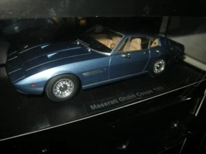 Maserati Ghibli Cupé 1969 escala 1:18 KK azul/azul en embalaje original - Imagen 1 de 1