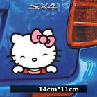 Cute Hello Kitty Happy Face Car Decal Car Sticker - 1pc