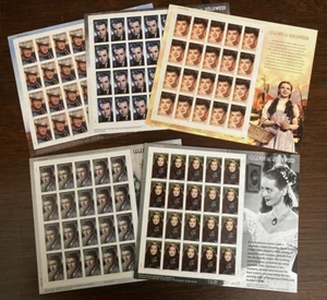 Legends of Hollywood Stamps 5 Full MNH Sheets #10 - #14 - Wayne/Garland/Fonda + - Picture 1 of 6