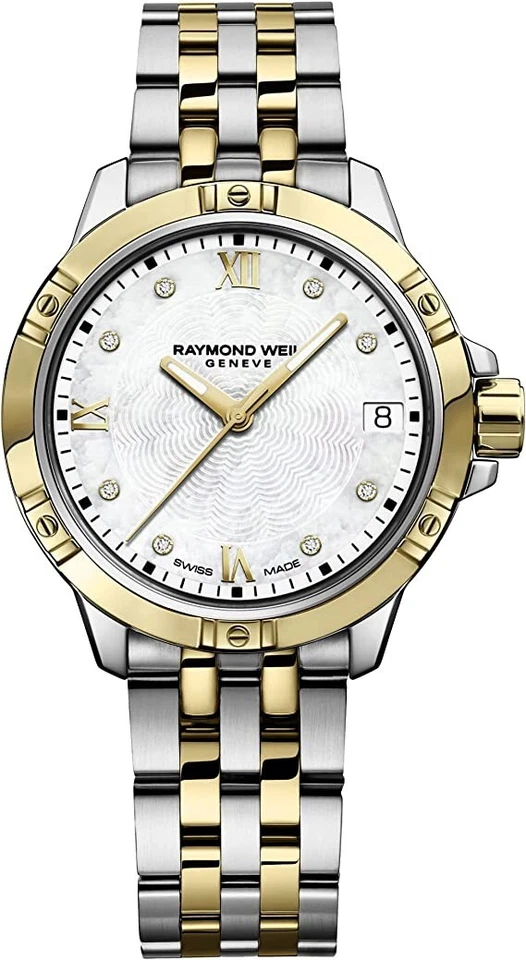 Raymond Weil Tango Steel Diamond MOP Dial Quartz Ladies Watch 5960-stp-00995