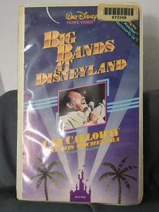 Big Bands at Disneyland Cab Calloway VHS 1984 RARE Jazz Orchestra Live Chris - Picture 1 of 13