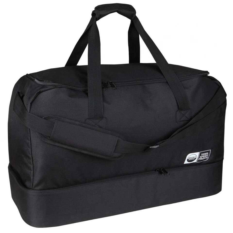 Sport 2000 Teamsport Club Pro Teambag Sporttasche mit Bodenfach Größe L schwarz