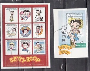 Comoro Islands 832A-832K Betty Boop Mint NH - Picture 1 of 1