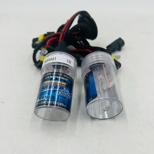 2x H3 10000K 35W Xenon HID Headlight 10K - Picture 1 of 8