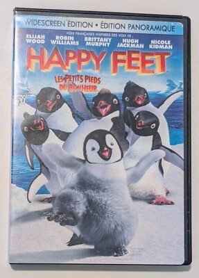 Happy Feet DVD (2006) - Region 1 - FR/EN - Good (Tested) - Image 1 of 4