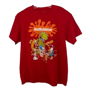 Camiseta Nichelodeon look retro con personajes clásicos para hombre talla L (M482) - Imagen 1 de 6