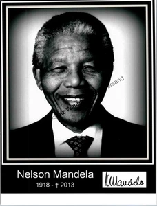Autogrammfoto Nelson Mandela (1918-2013) /// Autograph signiert signed signee Ma - Picture 1 of 2