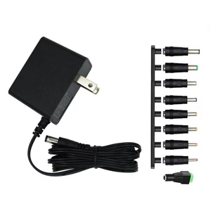 9V Power Supply9V 1.5A 13.5W Universal 100-240V AC to DC 9Volts 1.5A 1A 0.8A ... - Picture 1 of 9