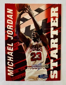Michael Jordan 1997-98 Fleer Ultra Ultrablities Starter Insert - Picture 1 of 2